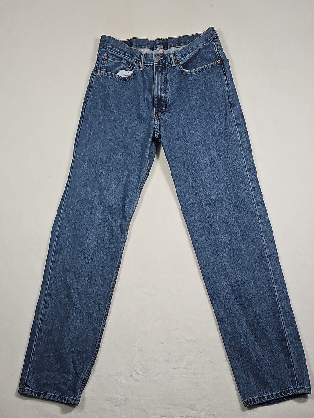 Levis Strauss 550 Men's Straight Leg Dark Blue Denim Jeans 32x36
